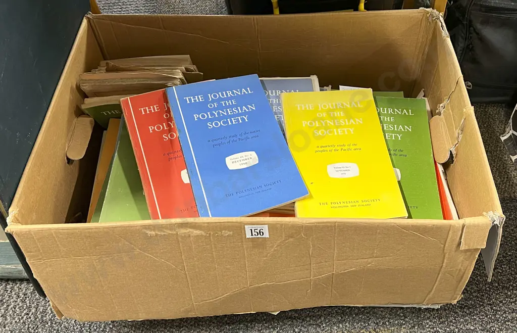 The Journal of the Polynesian Society (92 Volumes) Image 1++