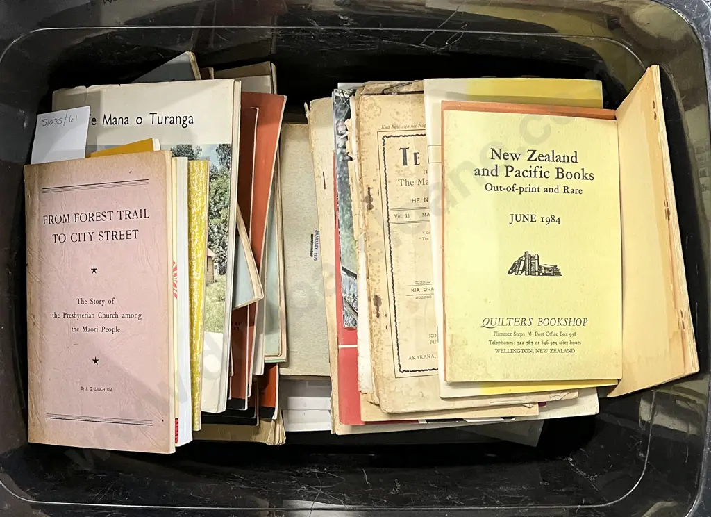 Large Assortment of Maori Bulletins, Booklets and Regional Pamphlets Image 1++