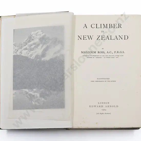 Ross Malcolm - A Climber In New Zealand
