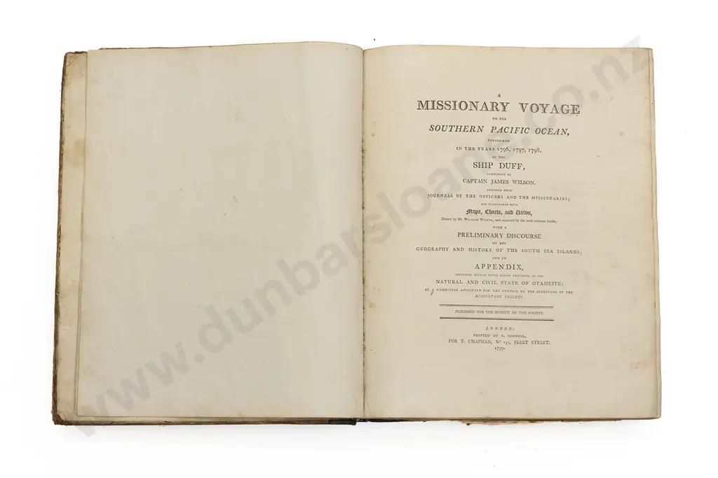 Wilson Captain James - A Missionary Voyage To The Southern Pacific Ocean Image 1++