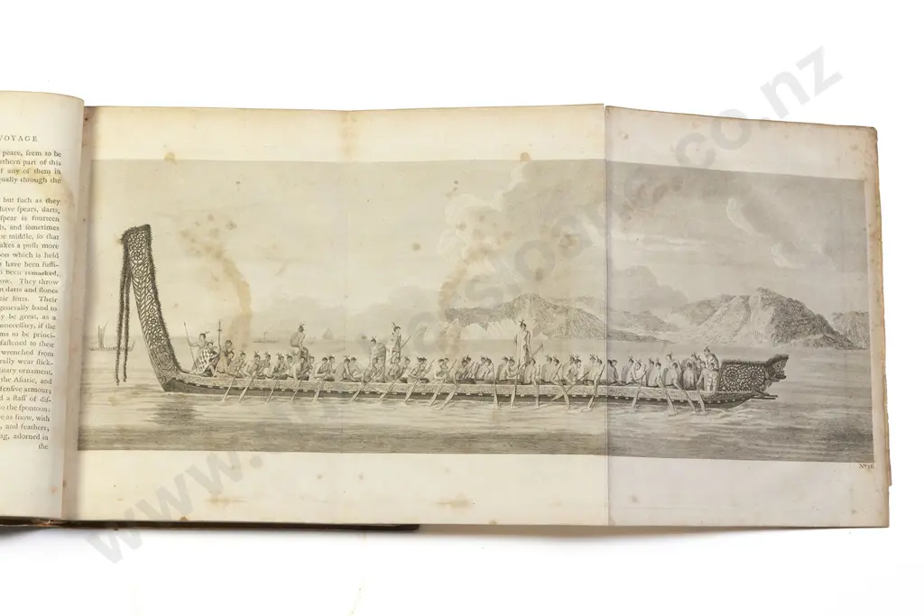 Hawkesworth John - Cook's First Voyage (3 Volumes) Image 1++