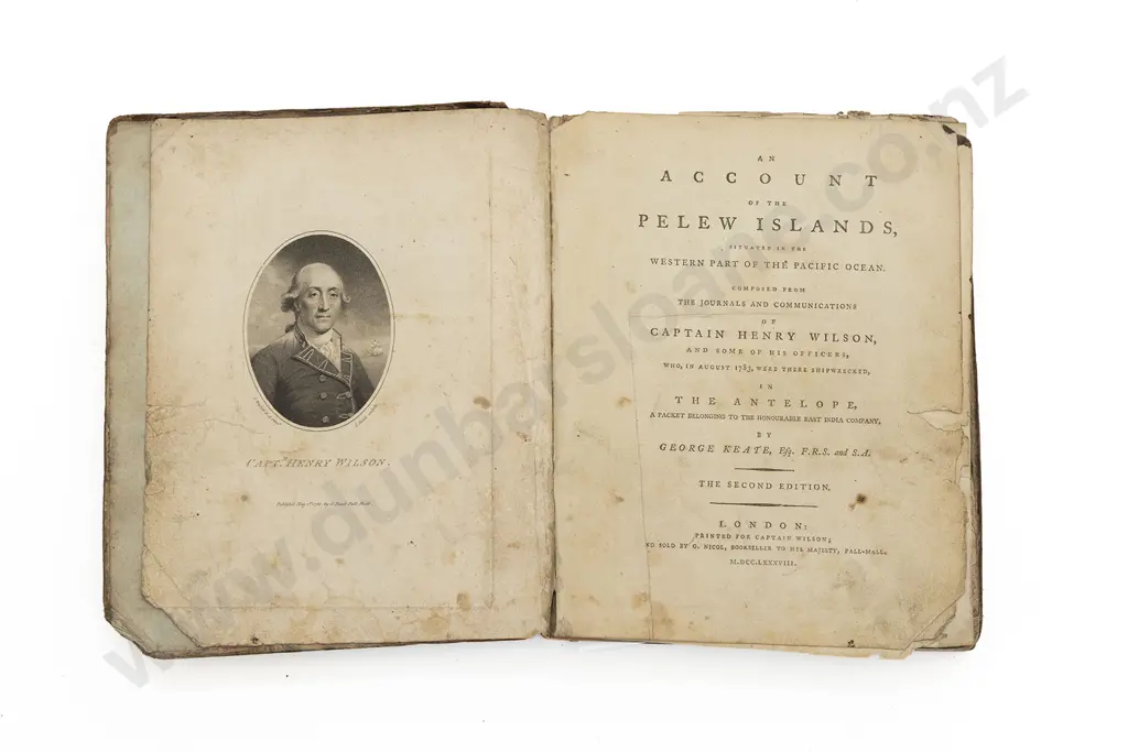 Keate George - An Account of the Pelew Islands Image 1++