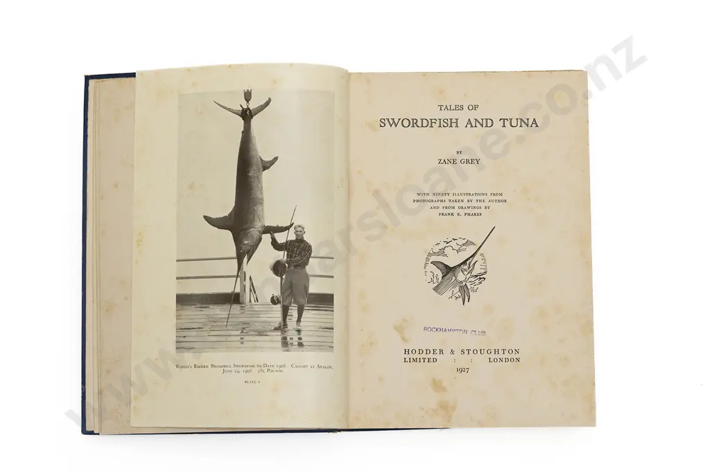 Grey Zane - Tales Of Swordfish And Tuna Image 1++