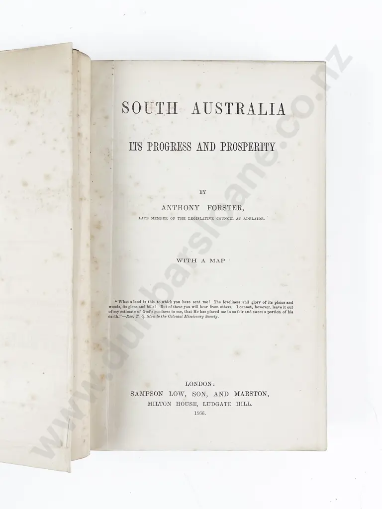 Forster Anthony - South Australia Image 1++