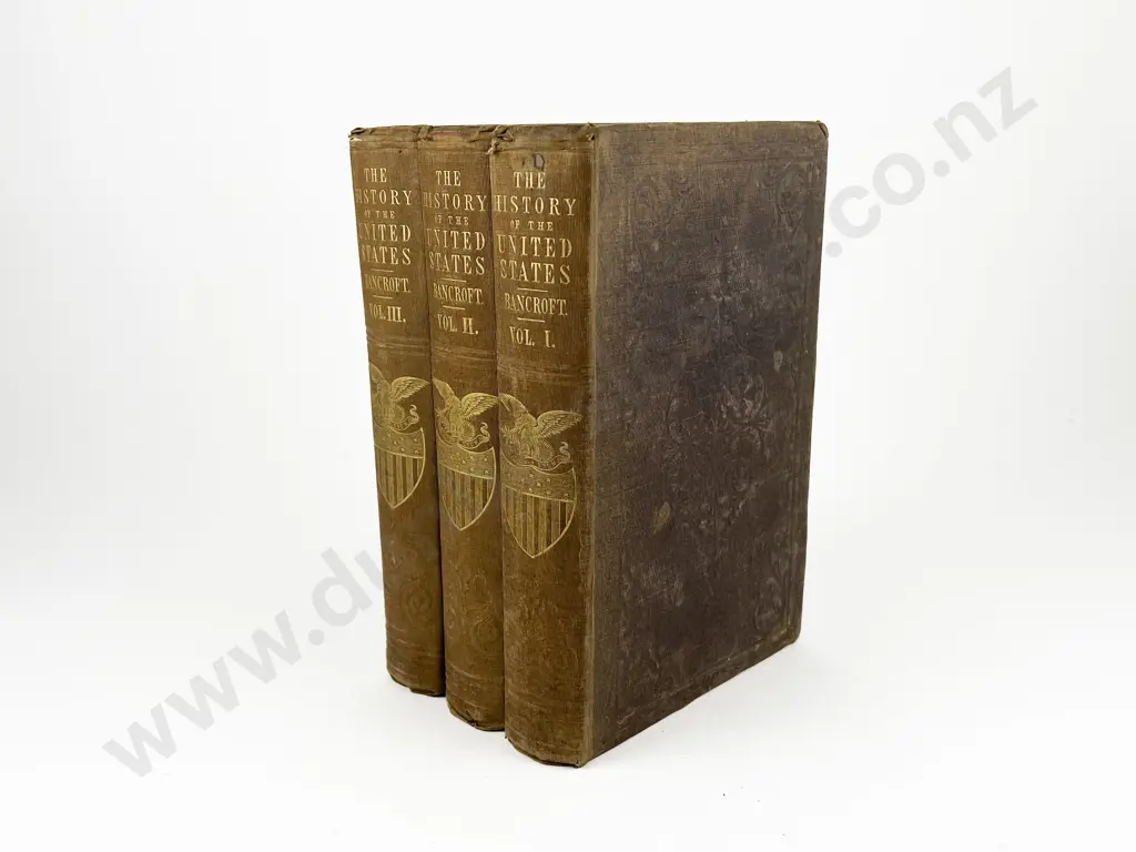 Bancroft George - History of the United States (3 Volumes) Image 1++