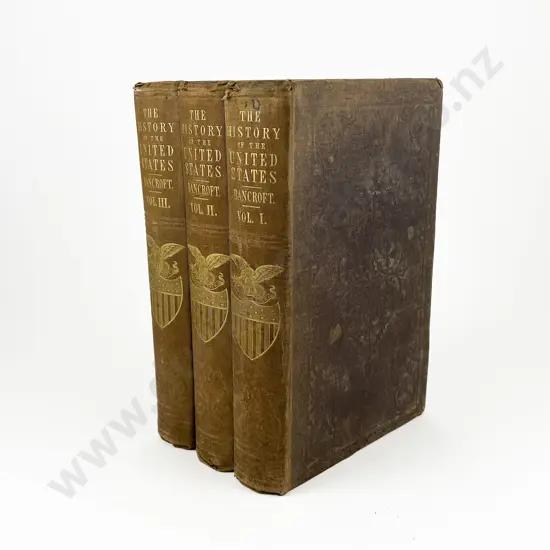 Bancroft George - History of the United States (3 Volumes)