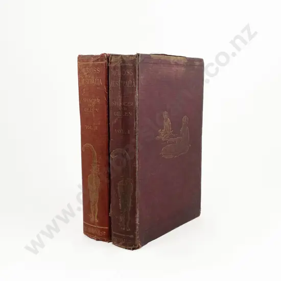 Spencer Baldwin & Gillen F J - Across Australia (2 Volumes)
