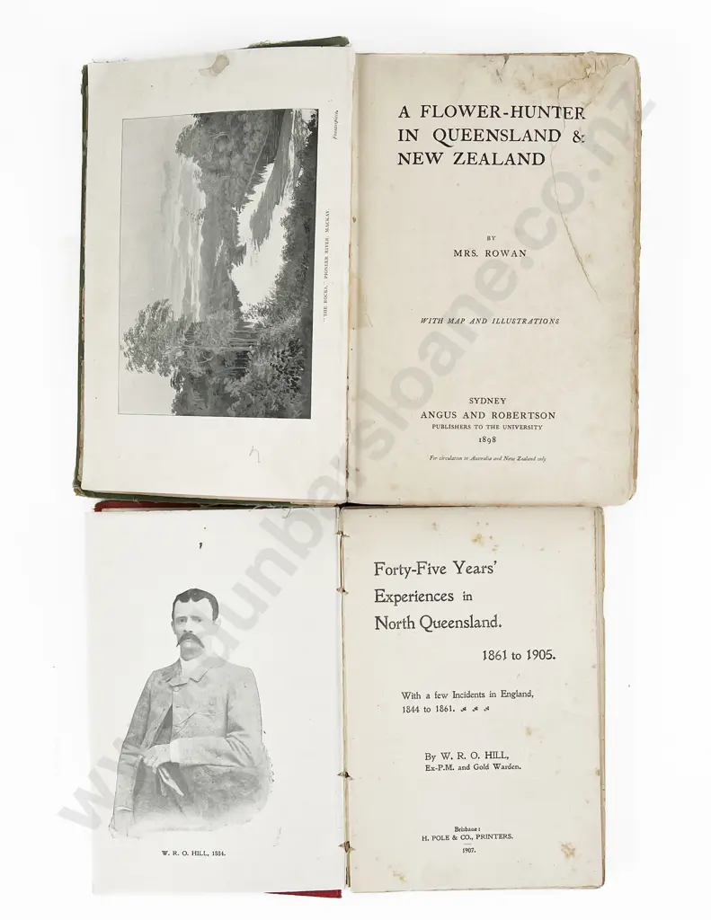 Mrs Rowan - A Flower-Hunter In Queensland & New Zealand Image 1++