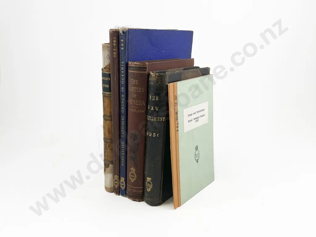 6 NZ Polynesian & Oceanic Religious Volumes Image 1++