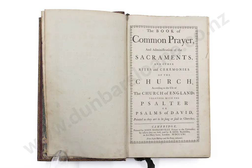 (-) The Book of Common Prayer Image 1++
