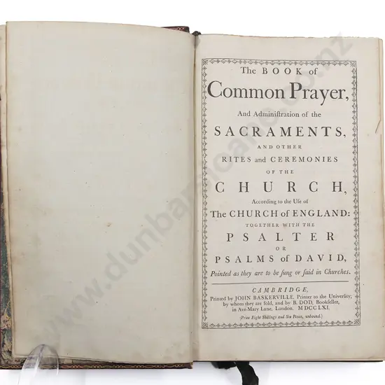 (-) The Book of Common Prayer