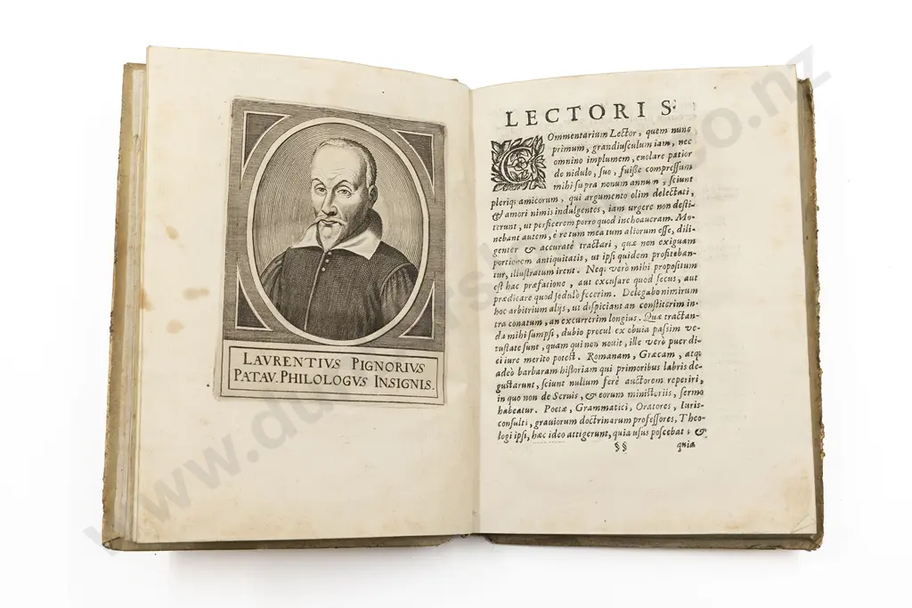 Laurentii Pignorii - Patavini De Servis Image 1++