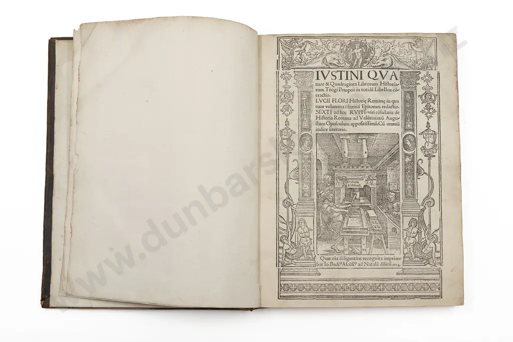 Justinus Marcus Junianus - Ivstini Quatuor & Quadraginta Librorum Historiarum Image 1++