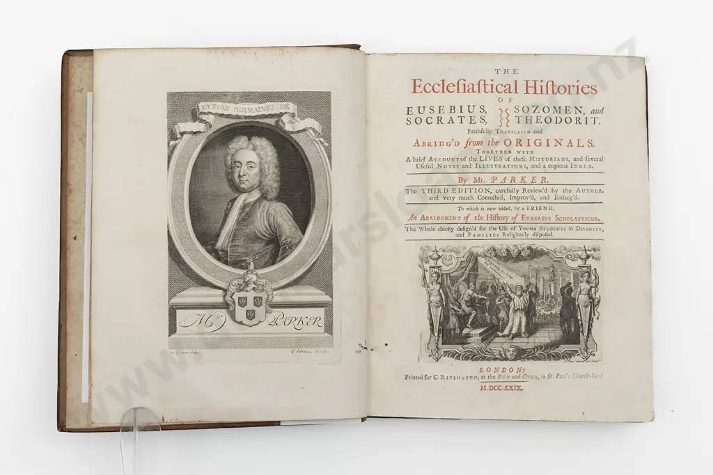Mr Parker - The Ecclesiastical Histories of Eusebius Image 1++