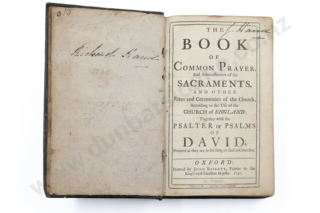 (-) The Book Of Common Prayer Image 1++