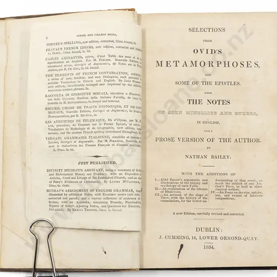 Ovid - Selections from Ovid's Metamorphoses