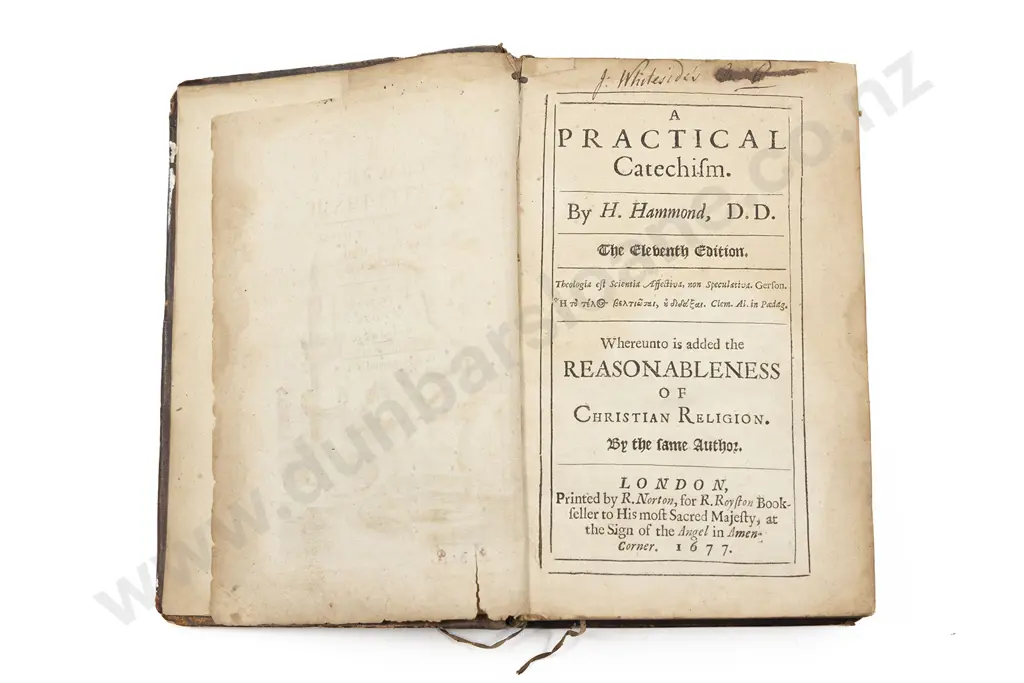 Hammond Henry - A Practical Catechism Image 1++