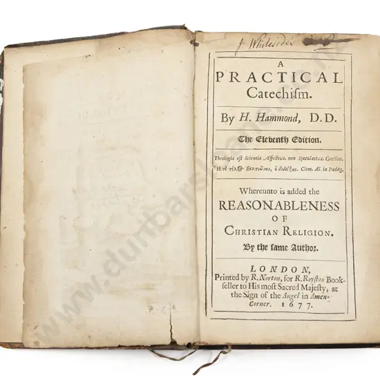Hammond Henry - A Practical Catechism