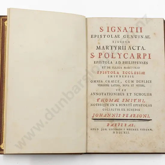 St Ignatius - Epistolae Genuinae