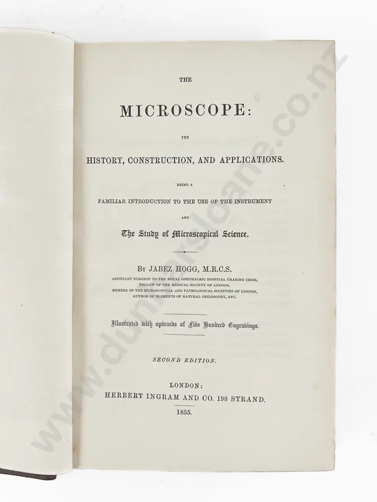 Hogg Jabez - The Microscope Image 1++
