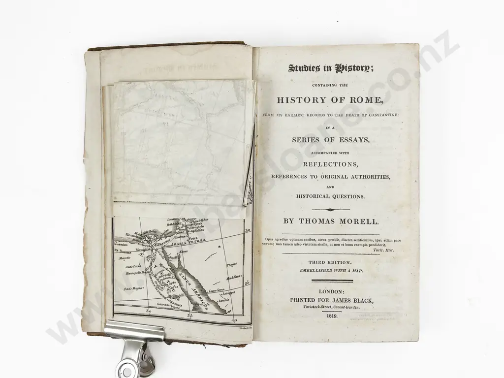 Morell Thomas - Studies in History Containing The History Of Rome Image 1++