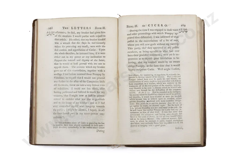 Cicero Marcus Tullius - The Letters of Marcus Tullius Cicero Image 1++