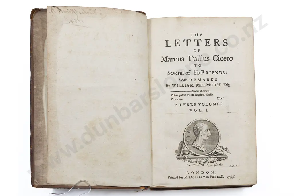 Cicero Marcus Tullius - The Letters of Marcus Tullius Cicero Image 1++