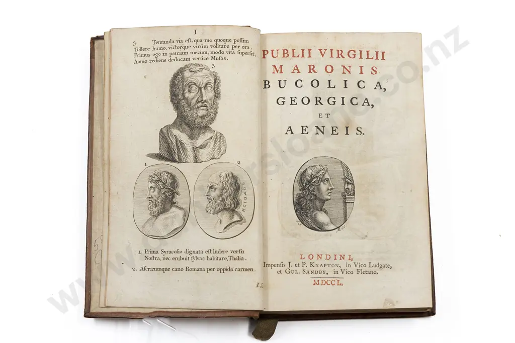 Virgil - Publii Virgilii Maronis Bucolica Georgica etc Aeneis Image 1++