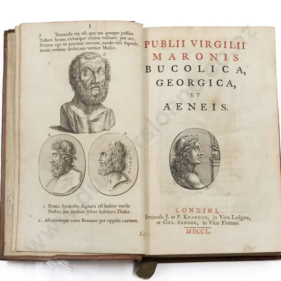 Virgil - Publii Virgilii Maronis Bucolica Georgica etc Aeneis