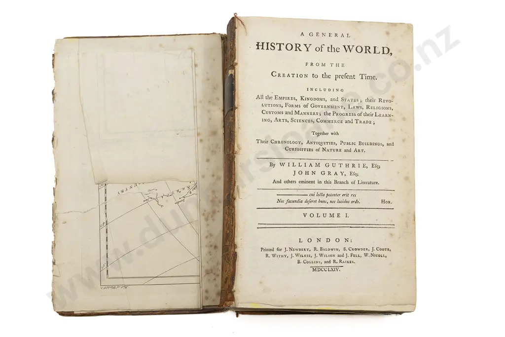 Guthrie William Esq (1708-1770) John Gray Esq, and others - A General History of the World (11 of 13 Vols) Image 1++