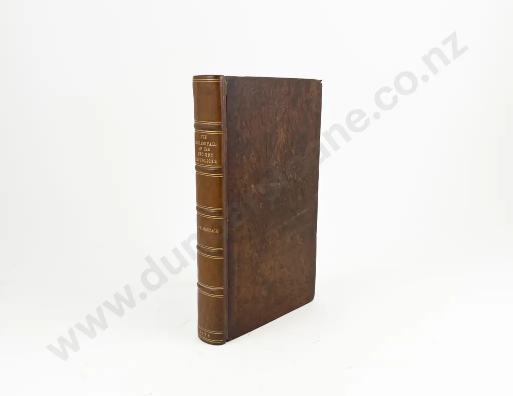 Montagu Edward Wortley - Reflections on the Rise and Fall of the Ancient Republicks Image 1++