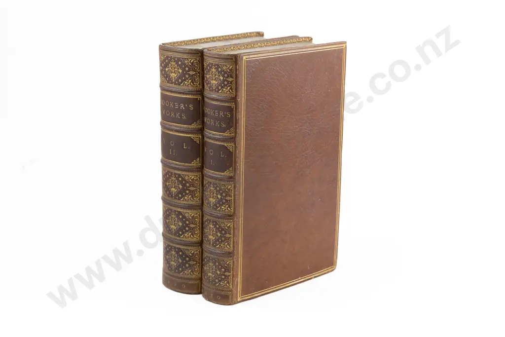 Walton Isaac - The Works of That Learned And Judicious Divine Mr Richard Hooker (2 Volumes) Image 1++