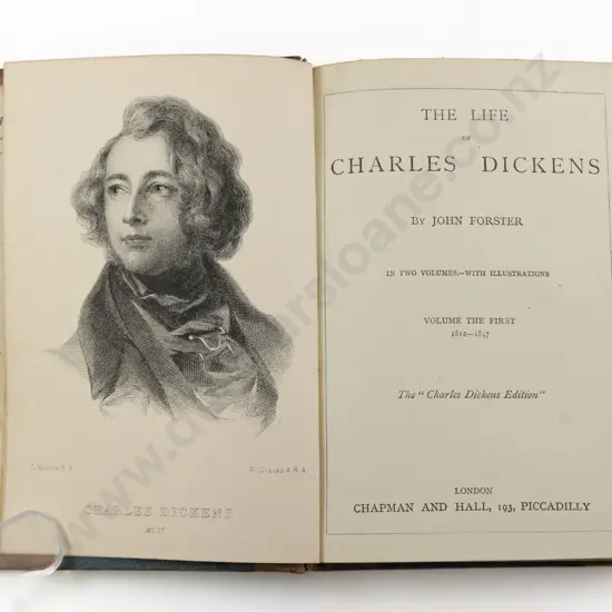 Forster John - The Life of Charles Dickens (2 Volumes)