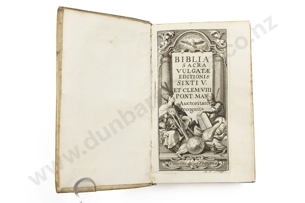 Biblia Sacra Vulgatae Editionis Sixti V Et Clem VIII Pont May (6 Volumes) Image 1++