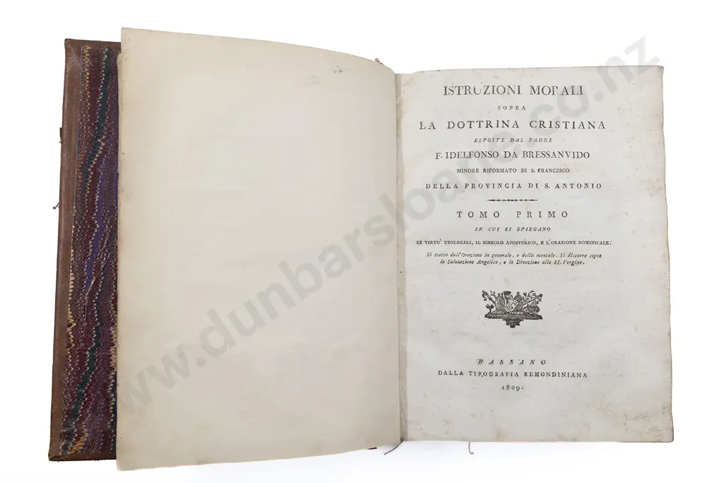 Padre F Idelfonso of Bressanvido - Istruzioni Morali (3 Volumes in 1) Image 1++