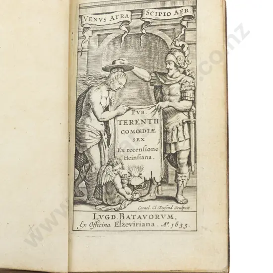 Terenzio (Publius Terentius after) Pub Terentii Comediae Sex