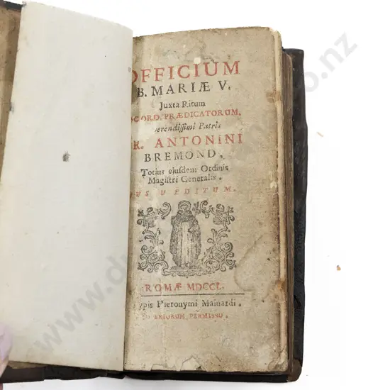 Officium B (Beatae) Mariae V (Virginis)