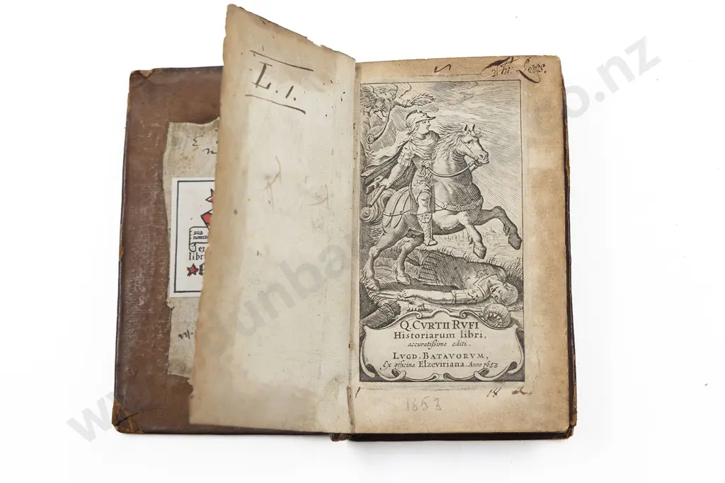 Quintius Curtius Rufus - Q. Curtii Rufi Historiarum Libri Image 1++
