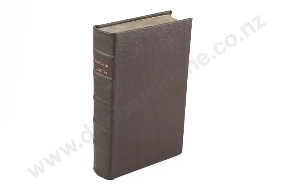 Schrevelii Cornelii - Lexicon Graecolatinum c1817 Image 1++