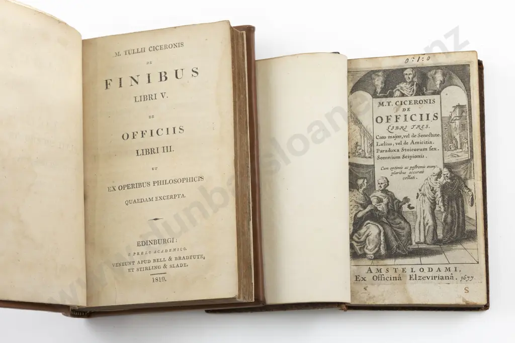 Cicero Marcus Tullius - De Officiis Libris Tres Image 1++