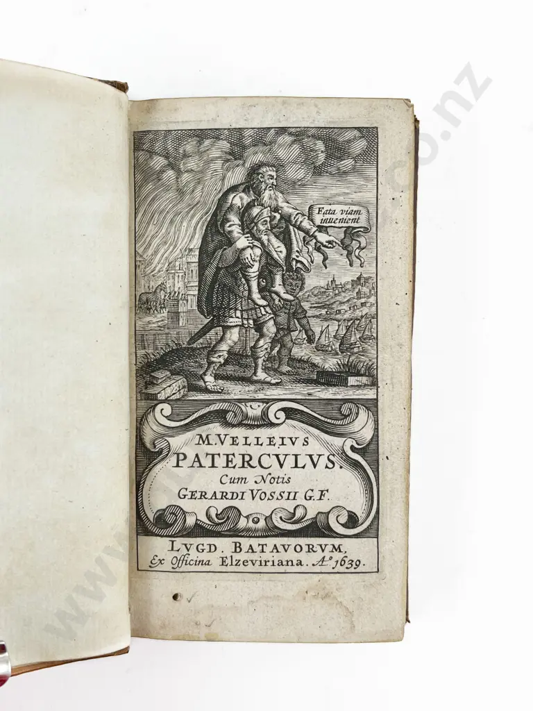 M Velleius Paterculus - Cum Notis Gerardi Vossii G.F. Image 1++