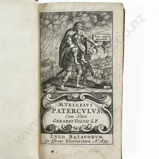 M Velleius Paterculus - Cum Notis Gerardi Vossii G.F.