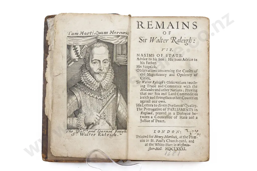 Raleigh Sir Walter - Remains Of Sir Walter Raleigh Image 1++