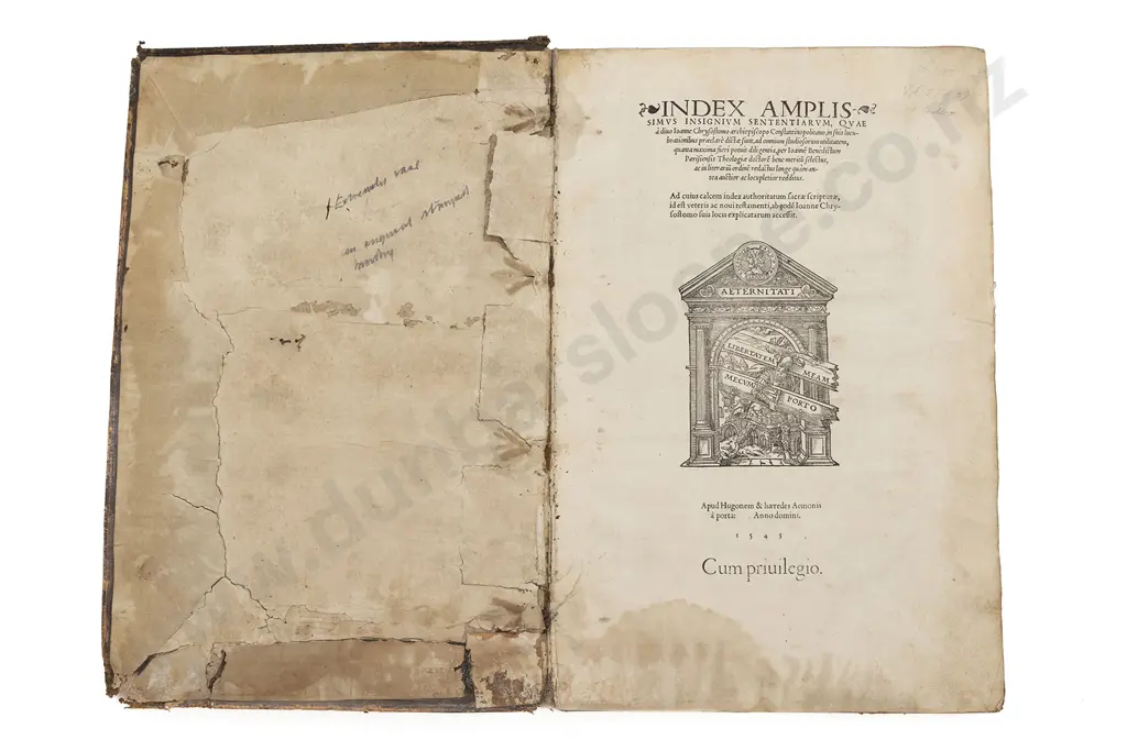 Index Amplis Simus Insignium Sententiarum Image 1++