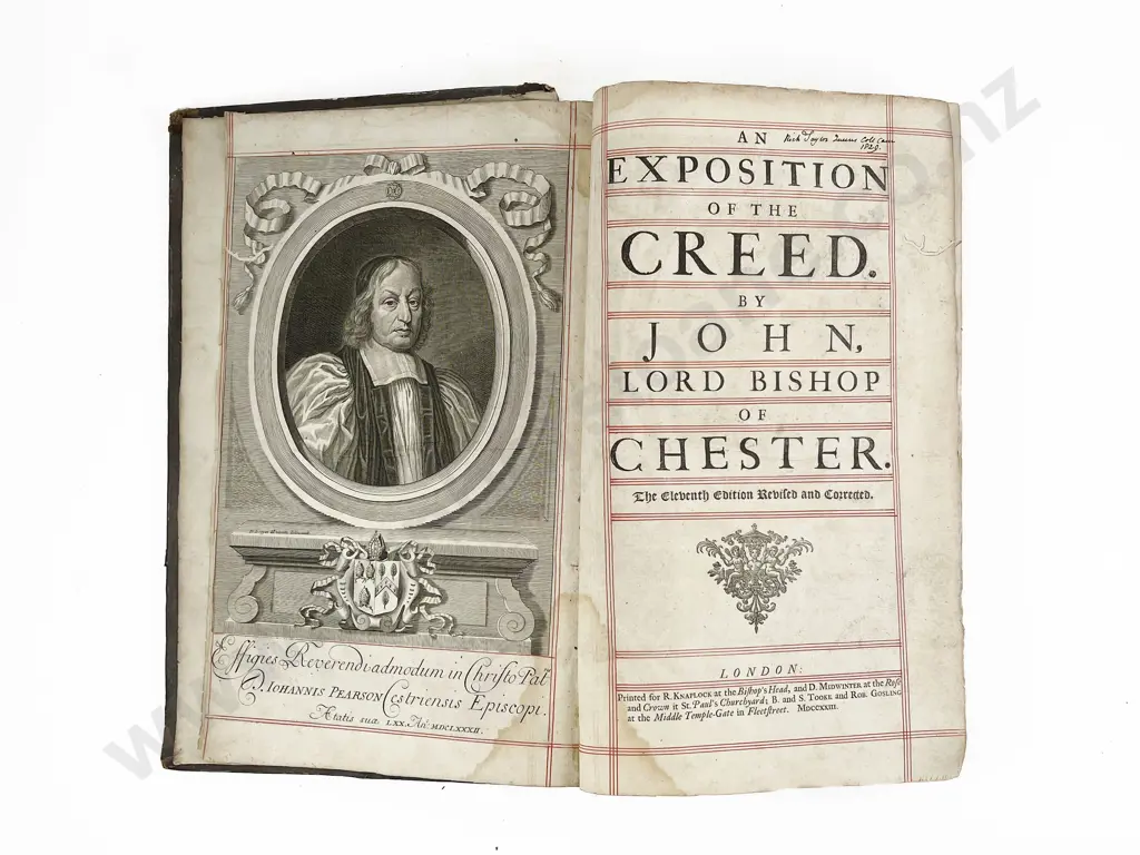 John Lord Bishop Of Chester - An Exposition of the Creed Image 1++