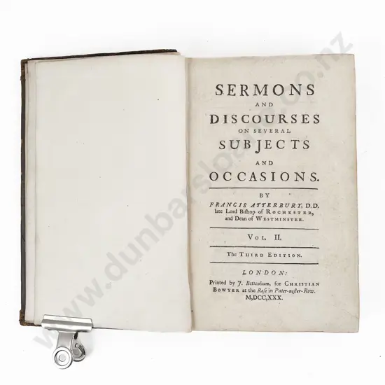 Atterbury Francis - Sermons and Discourses (2 Volumes)