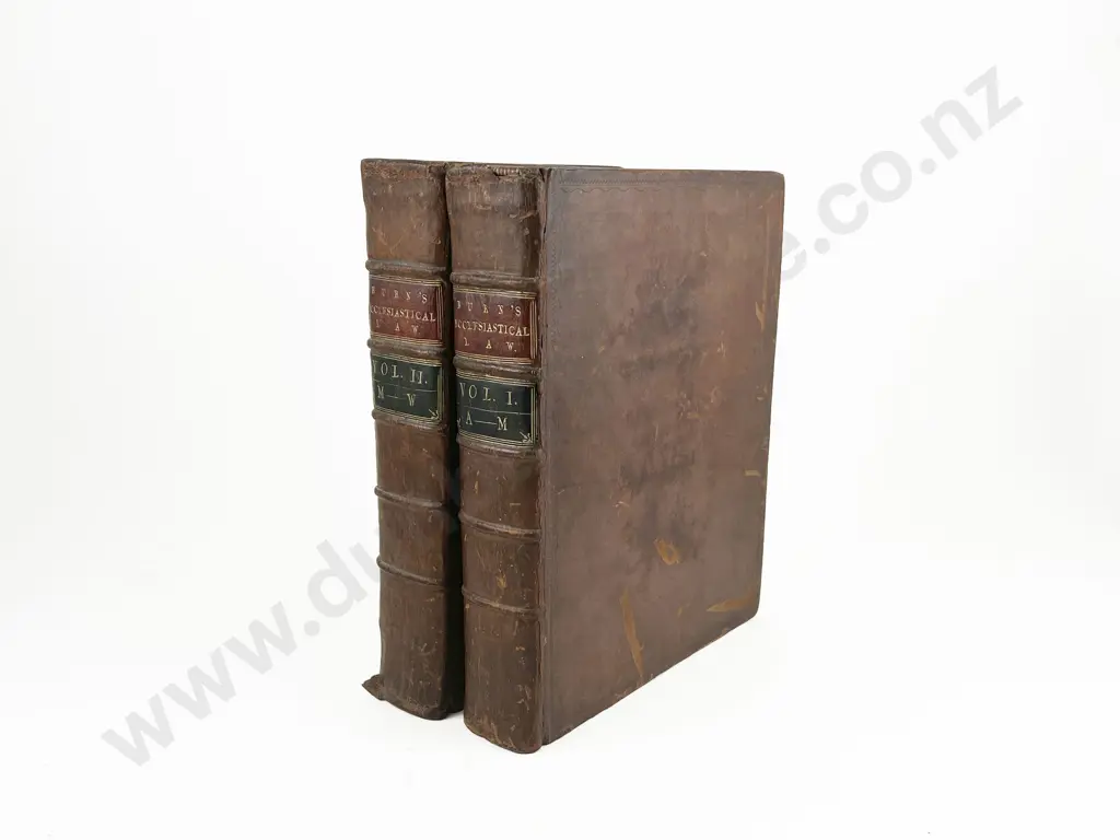 Burn Richard - Ecclesiastical Law (2 Volumes) Image 1++