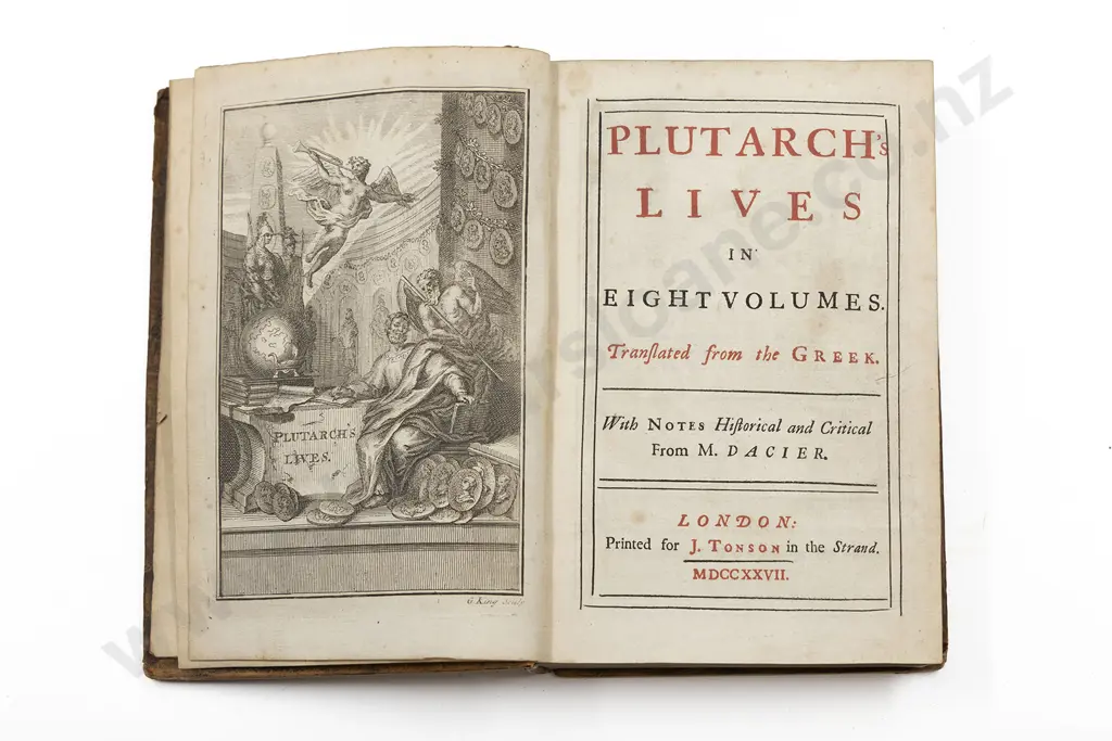 Plutarch - Plutarch's Lives (8 Volumes) Image 1++
