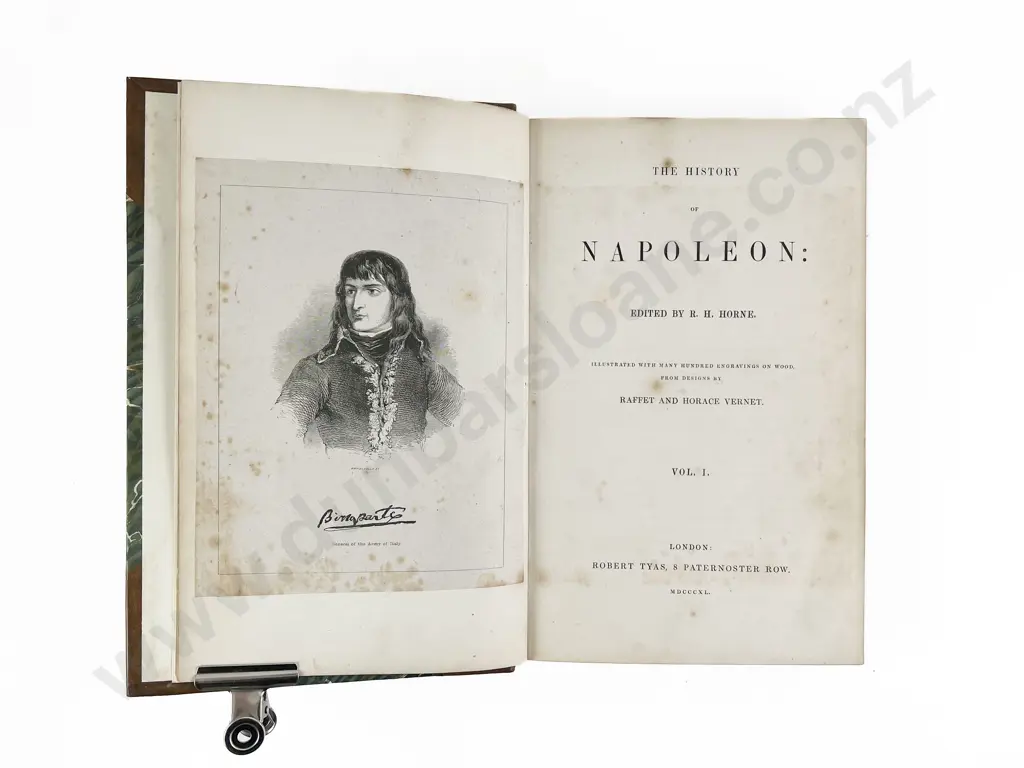 Horne R H - (Editor) The History of Napoleon (2 Volumes) Image 1++