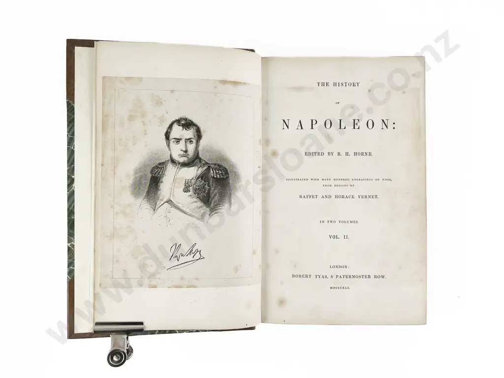 Horne R H - (Editor) The History of Napoleon (2 Volumes) Image 1++